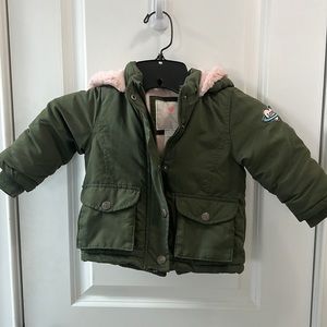 Carters girl size 12 month jacket